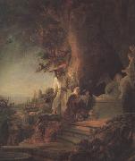 Christ appearing to Mary Magdalen (mk33), REMBRANDT Harmenszoon van Rijn